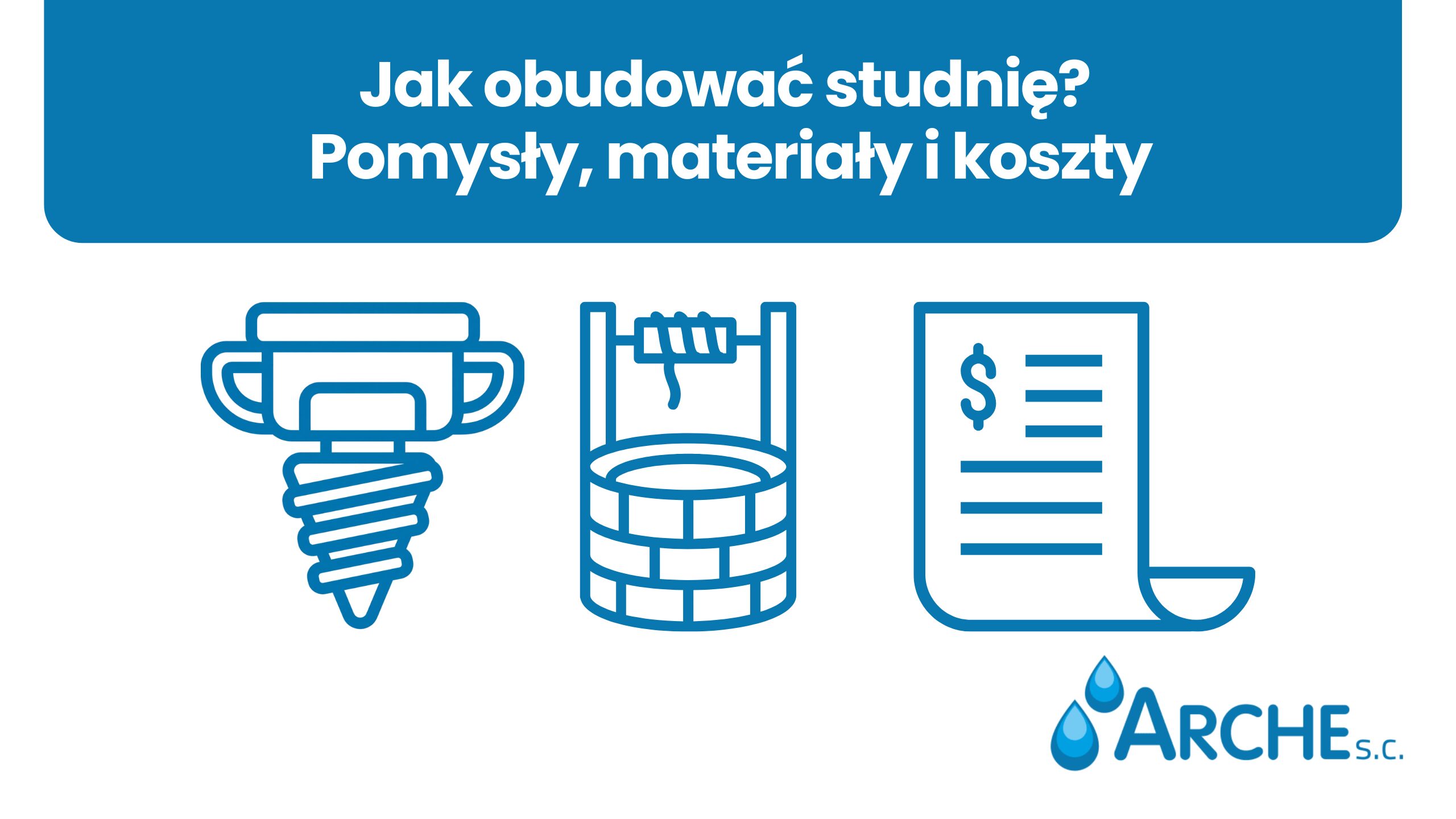 Jak obudować studnię Pomysły, materiały i koszty