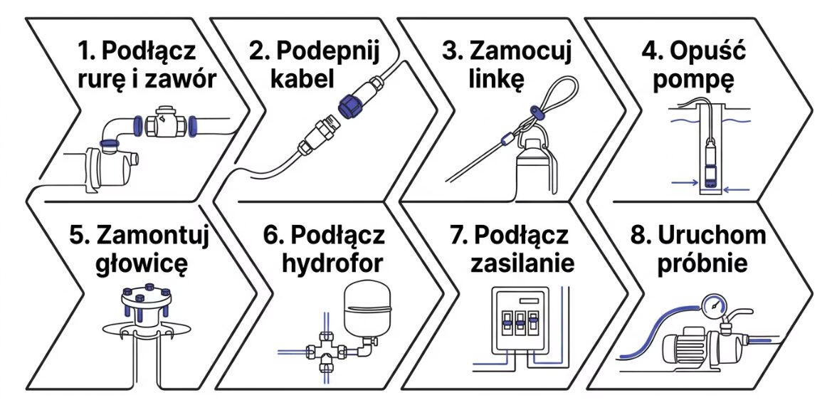 Pompa do studni głębinowej. Jak wybrać i ile kosztuje? 4 Pompa do studni głębinowej. Jak zamontować