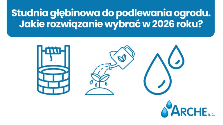Studnia do podlewania ogrodu. Co wybrać w 2026 roku