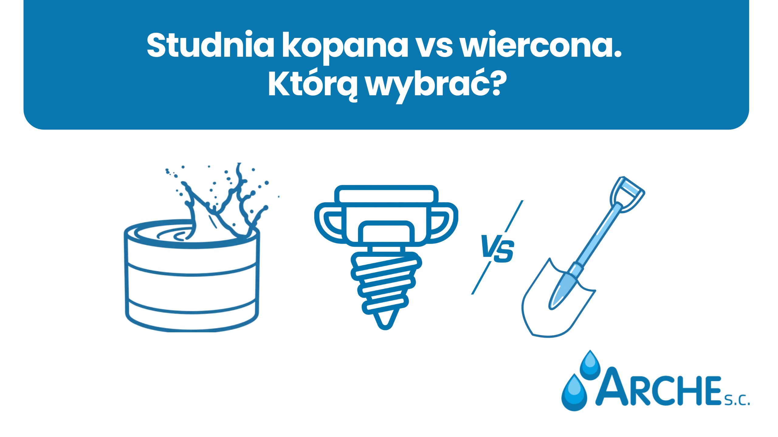 Studnia kopana vs wiercona. Którą wybrać w 2026 roku? 1 Studnia kopana vs wiercona. Którą wybrać