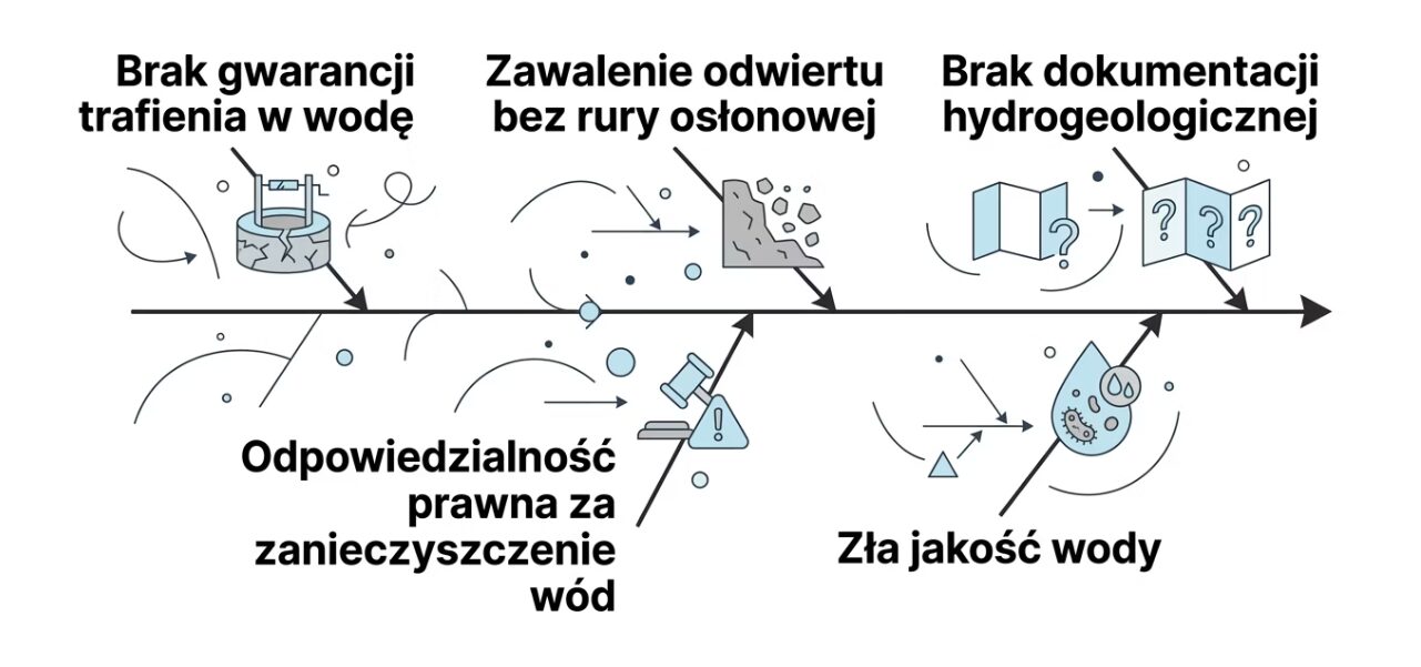 Wiercenie studni samemu - ryzyko