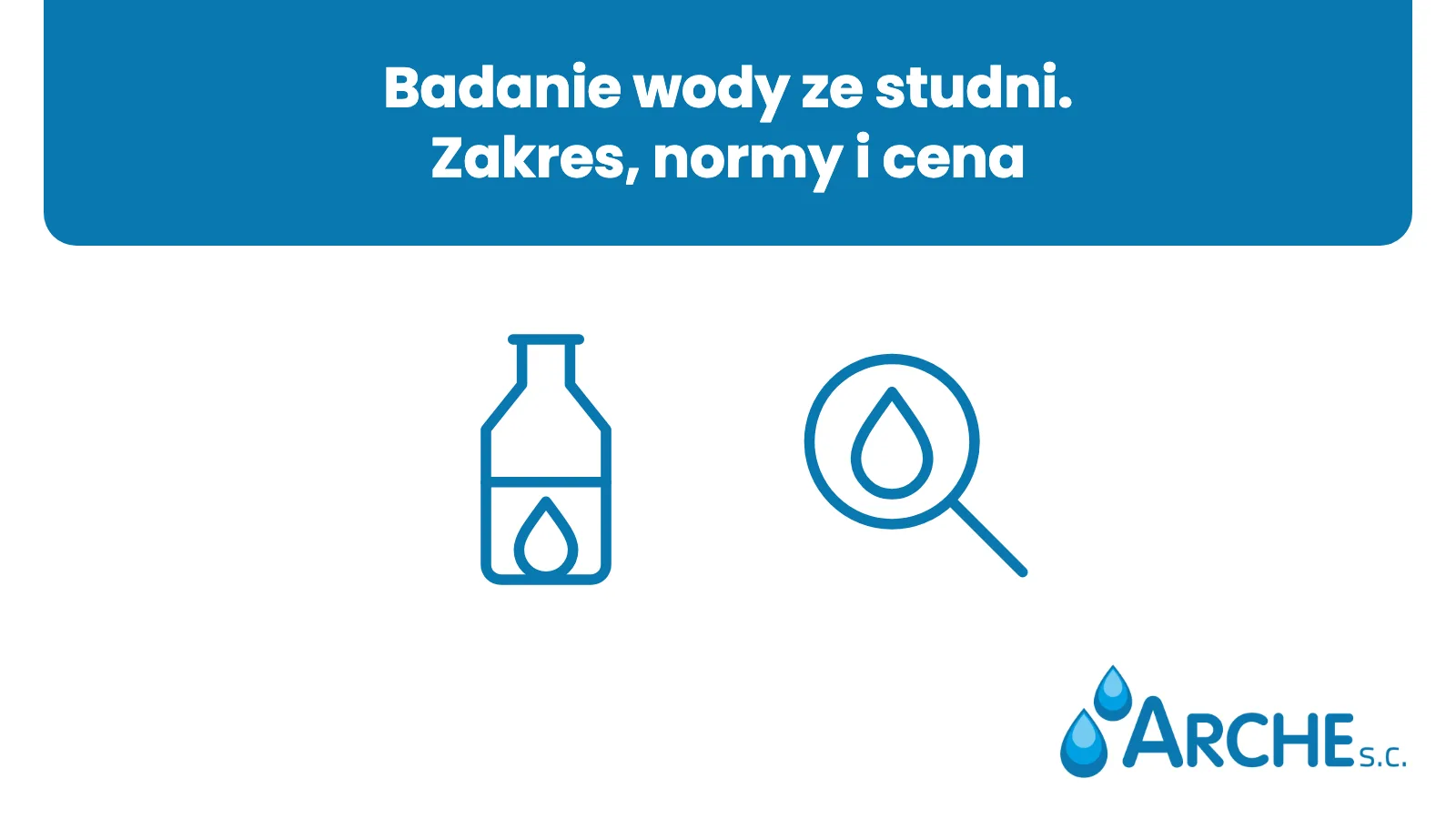 Studnia Głębinowa 17 Badanie wody ze studni. Zakres, normy i cena