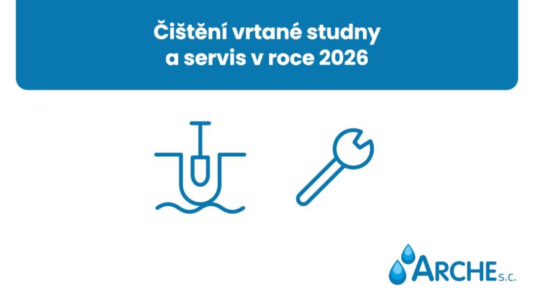 Čištění vrtané studny a servis v roce 2026