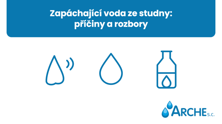 Zapáchající voda ze studny: příčiny a rozbory