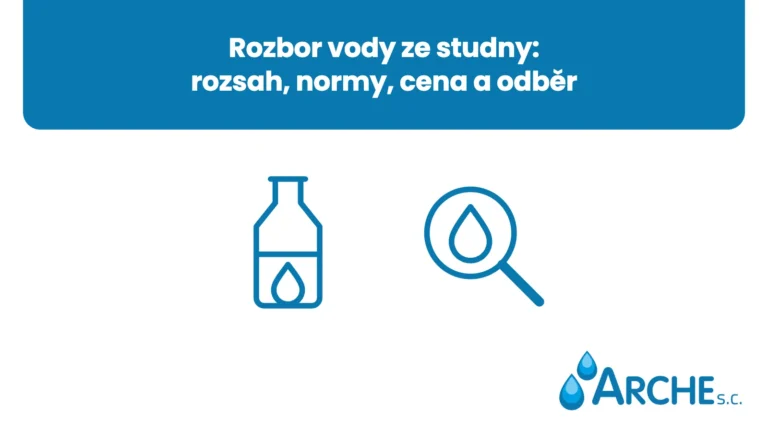 Rozbor vody ze studny: rozsah, normy, cena a odběr