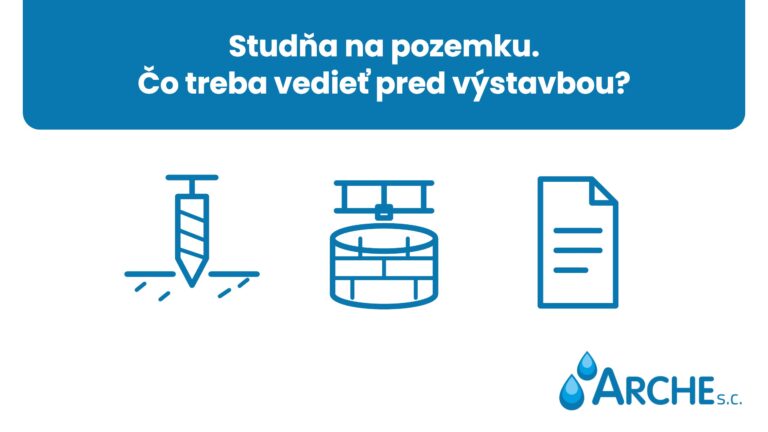 Studňa na pozemku. Čo treba vedieť pred výstavbou?