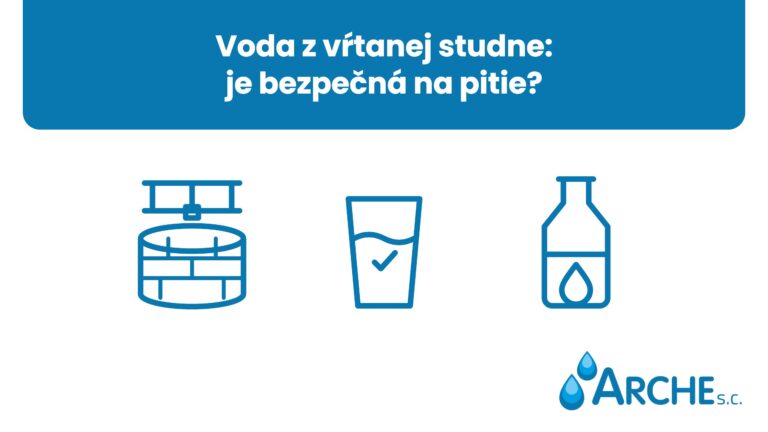 Voda z vŕtanej studne: je bezpečná na pitie?