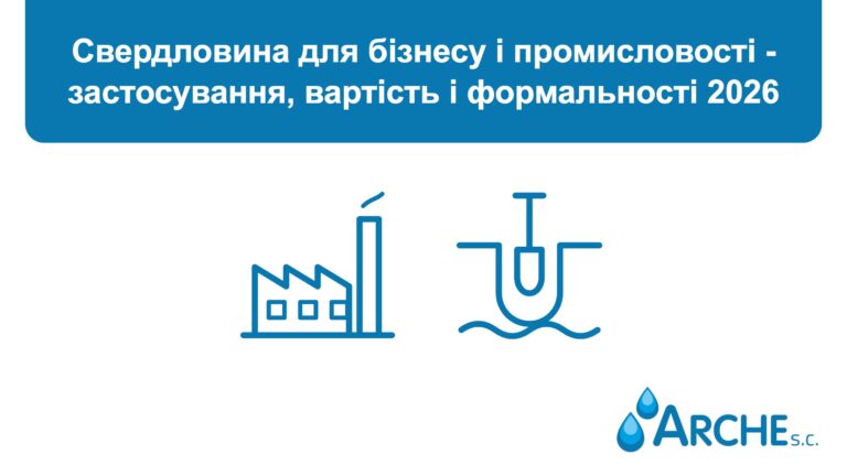 Свердловина для бізнесу і промисловості - застосування, вартість і формальності 2026