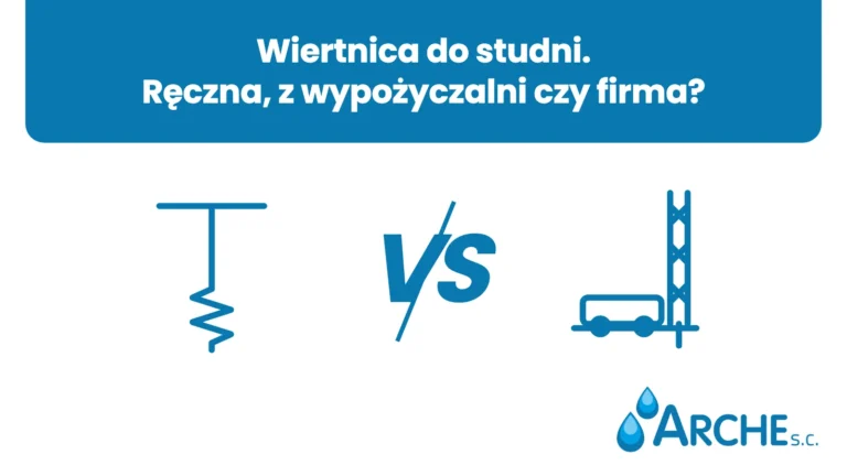 Wiertnica do studni. Ręczna, z wypożyczalni czy firma?