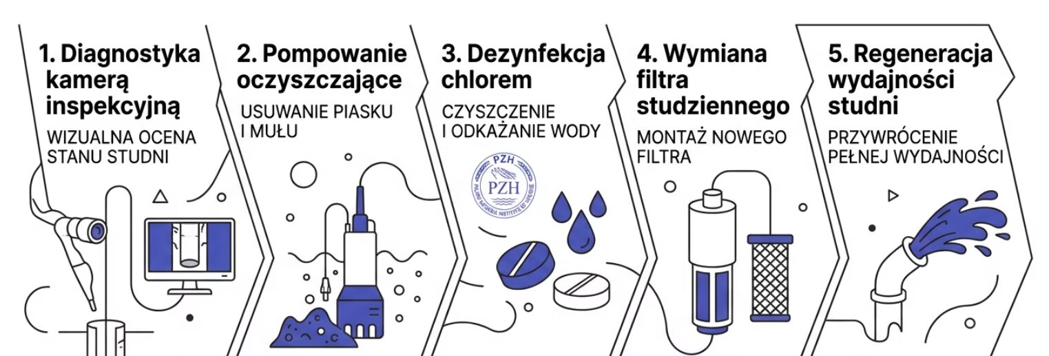 Czyszczenie i serwis studni głębinowej w 2026 roku 2 zakres usług serwisowych